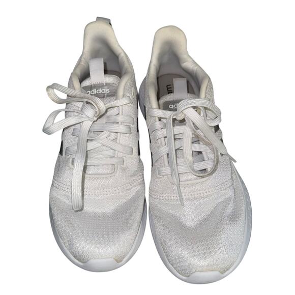 Adidas Women's Puremotion Running Shoe Size 9.5 FW3264 White/Silver/Grey - Picture 2 of 10